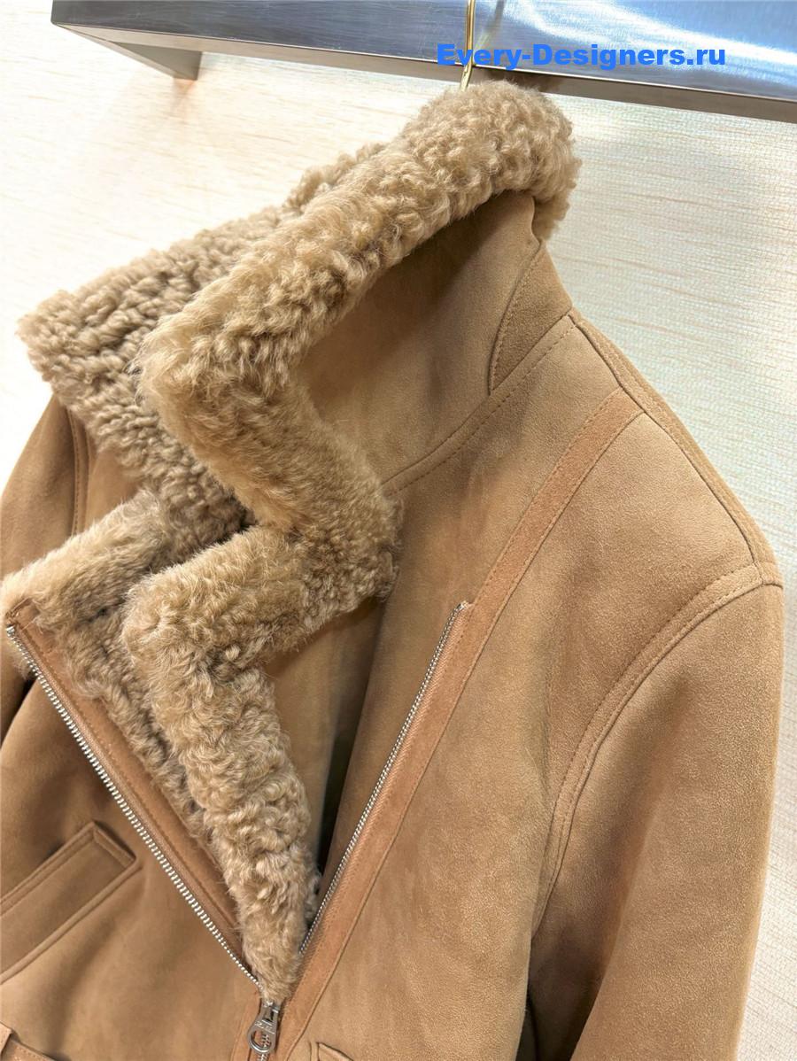 L0r0 P1ana shearling coat