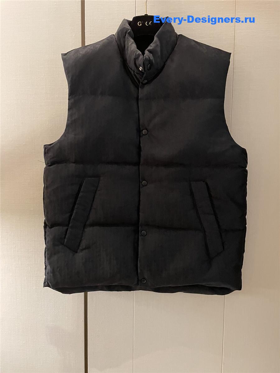 D10r monogram cotton vest