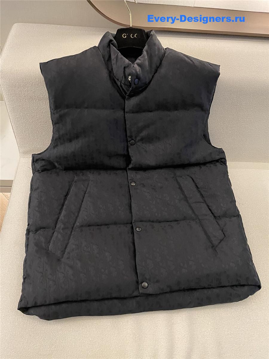 D10r monogram cotton vest