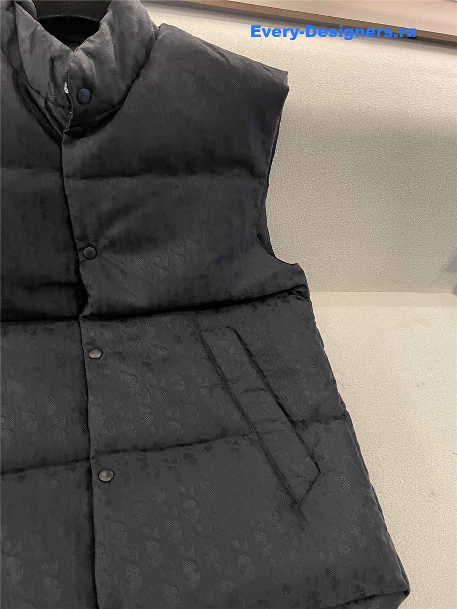 D10r monogram cotton vest