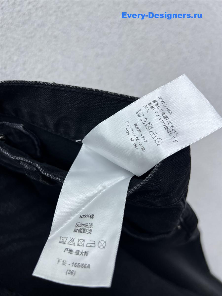 D10r denim straight trousers