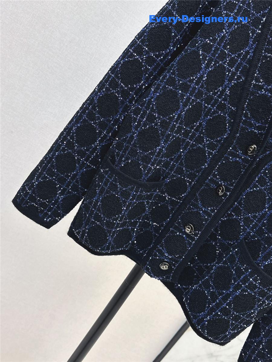 D10r cannage knit cardigan