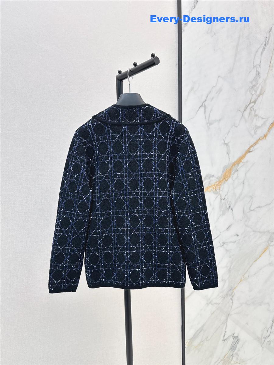 D10r cannage knit cardigan