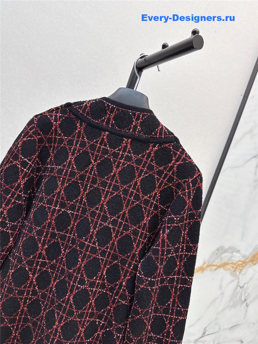 D10r cannage knit cardigan
