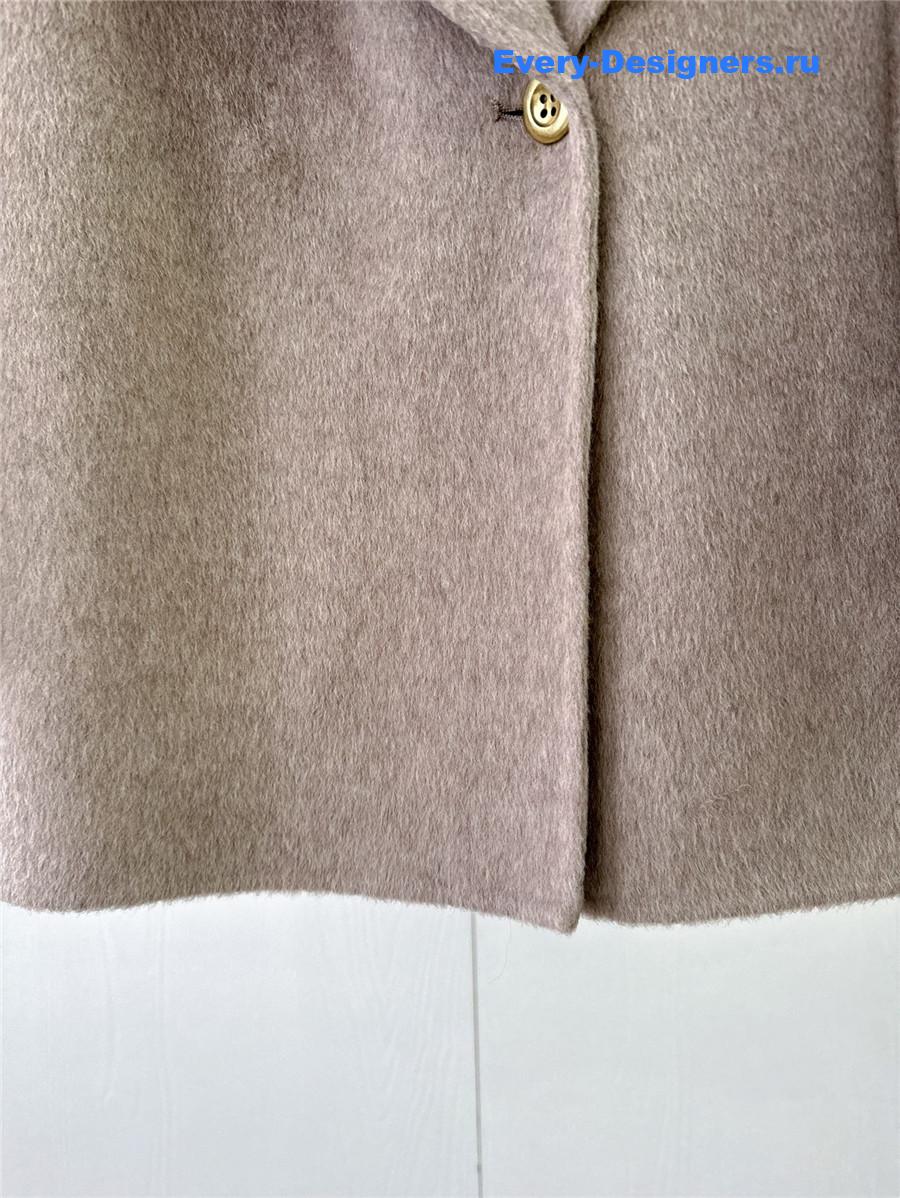 L0r0 P1ana cashmere and wool pea coat