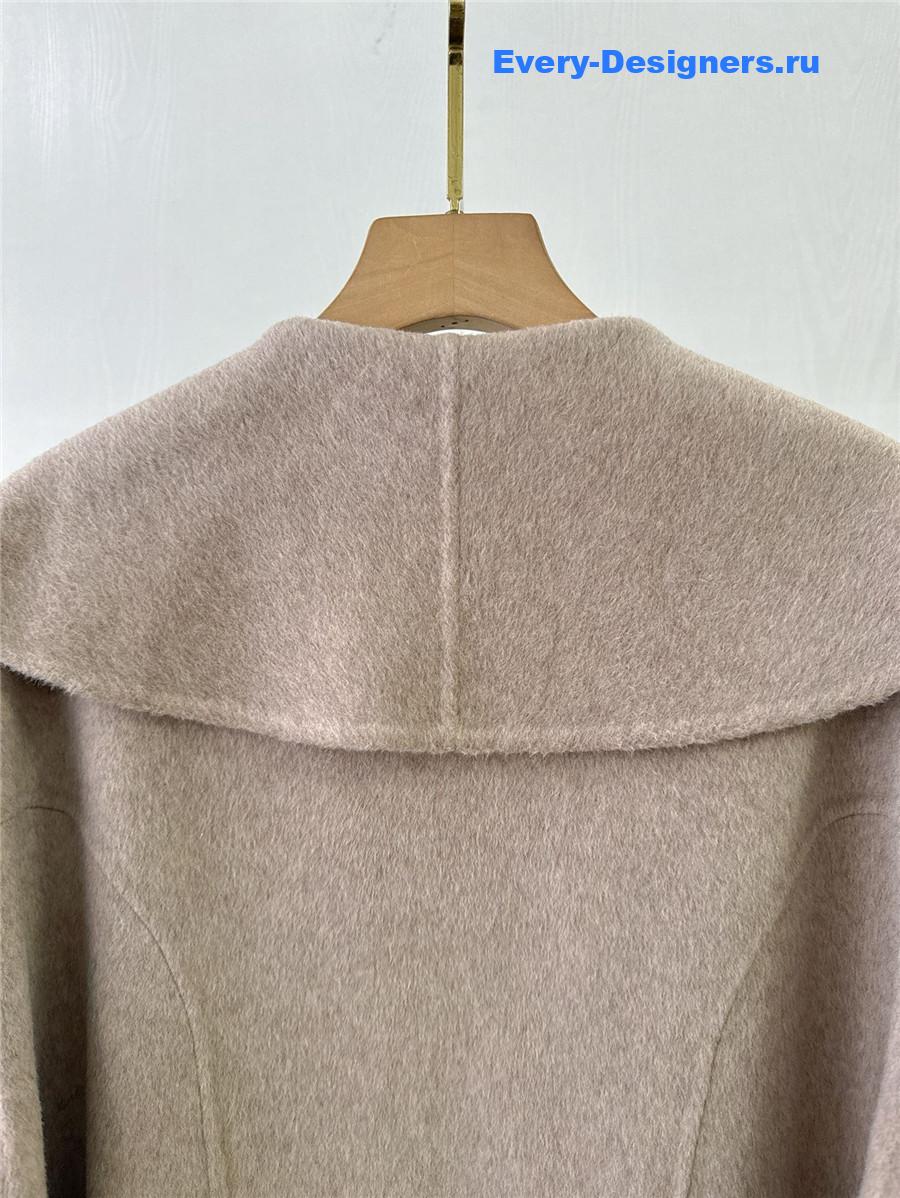 L0r0 P1ana cashmere and wool pea coat