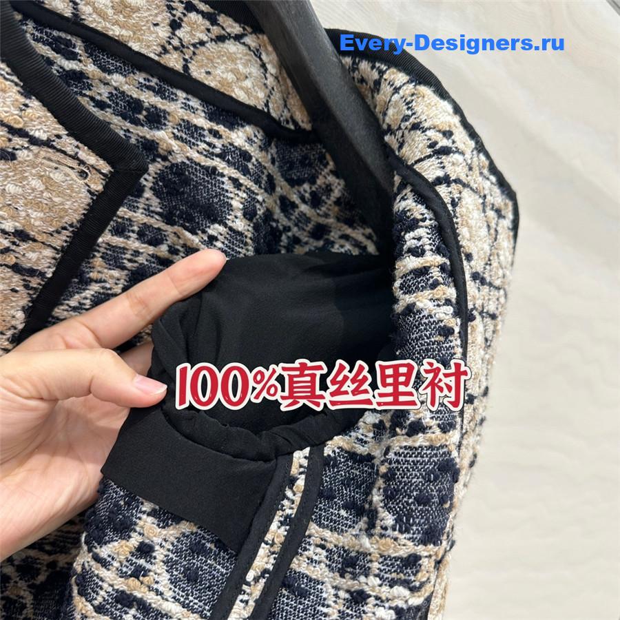 D10r silk-lined blazer