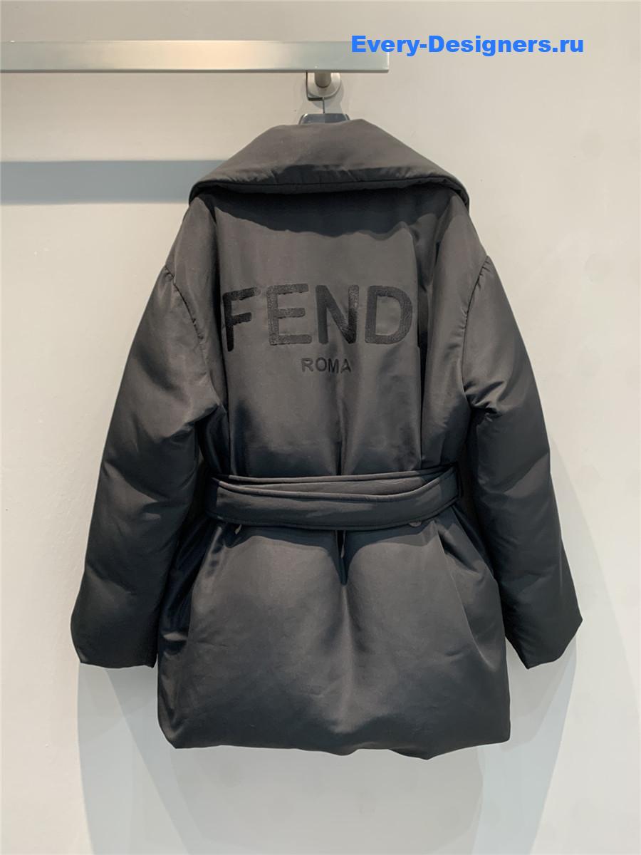 F**di mid-length down jacket