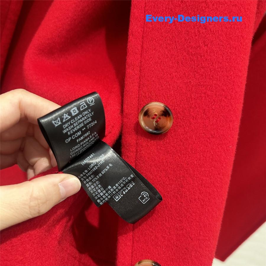 L0r0 P1ana handmade cashmere coat
