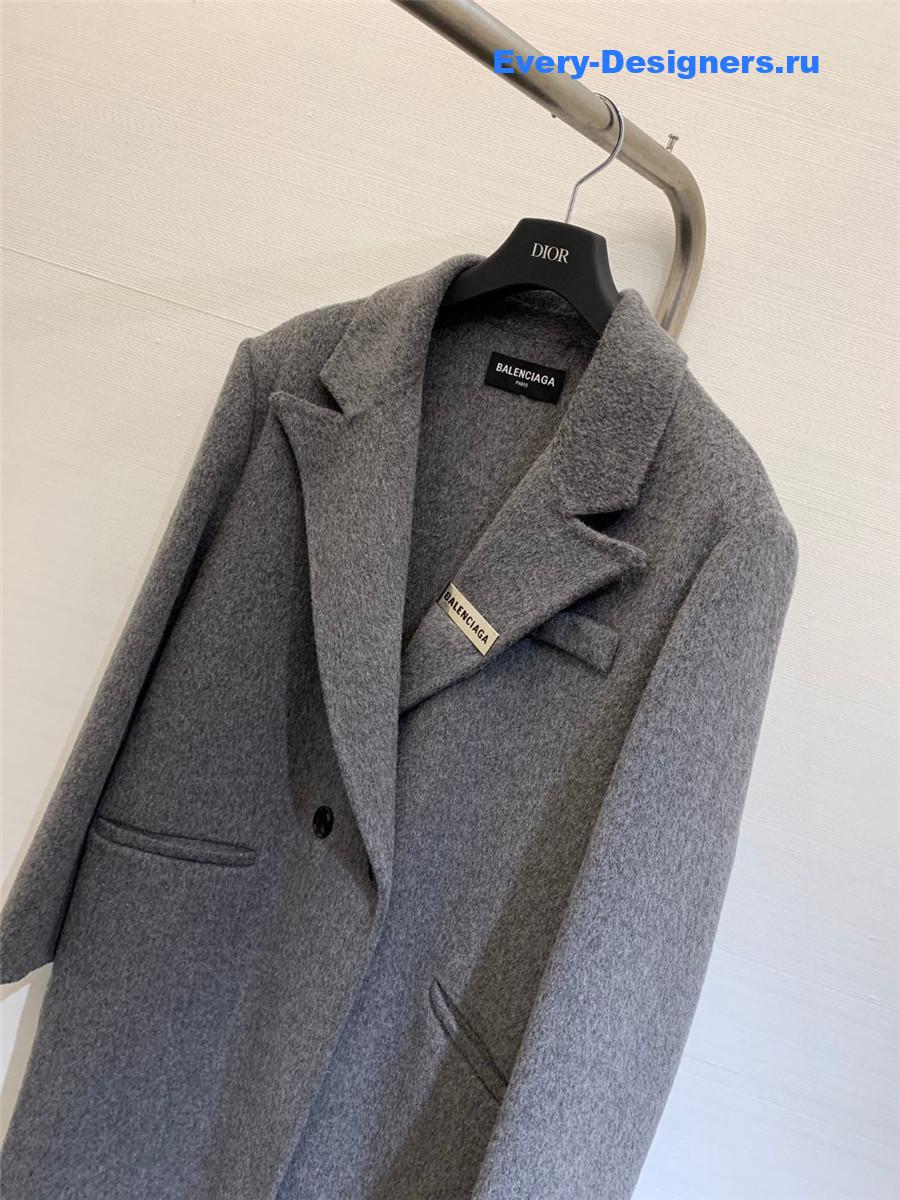 Ba1en*iaga loose wool coat