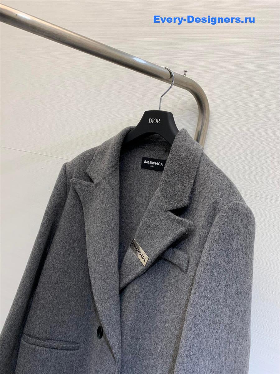 Ba1en*iaga loose wool coat