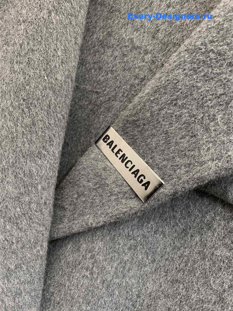 Ba1en*iaga loose wool coat