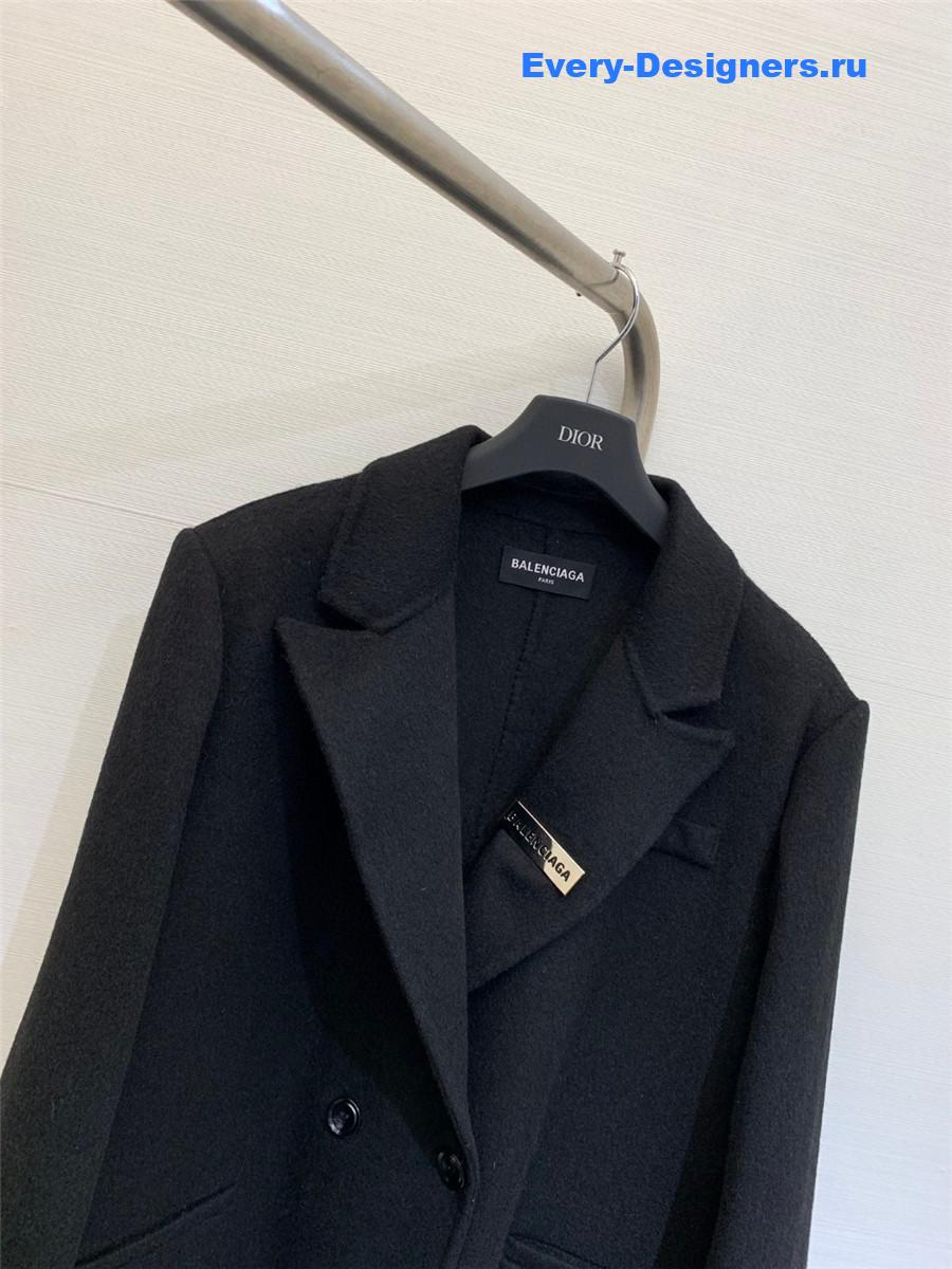 Ba1en*iaga loose wool coat