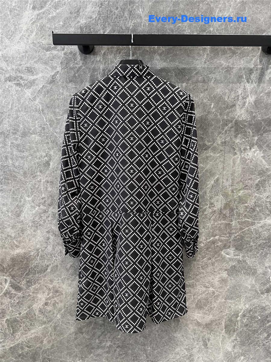 Ce1i*e tie pleated dress