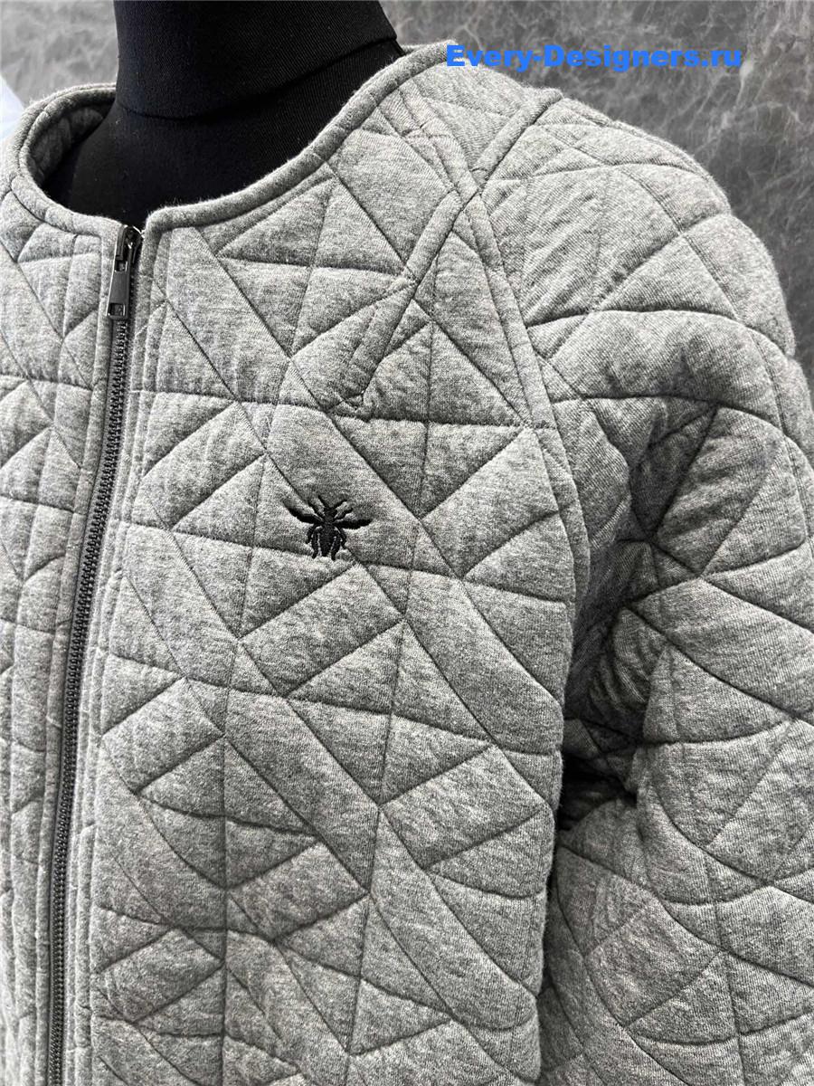 D10r quilted jacket + cuffed cotton pants set