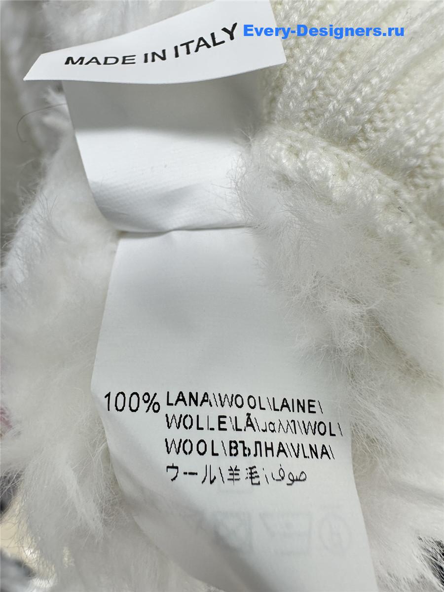 BC Plush Wool Hooded Cardigan White