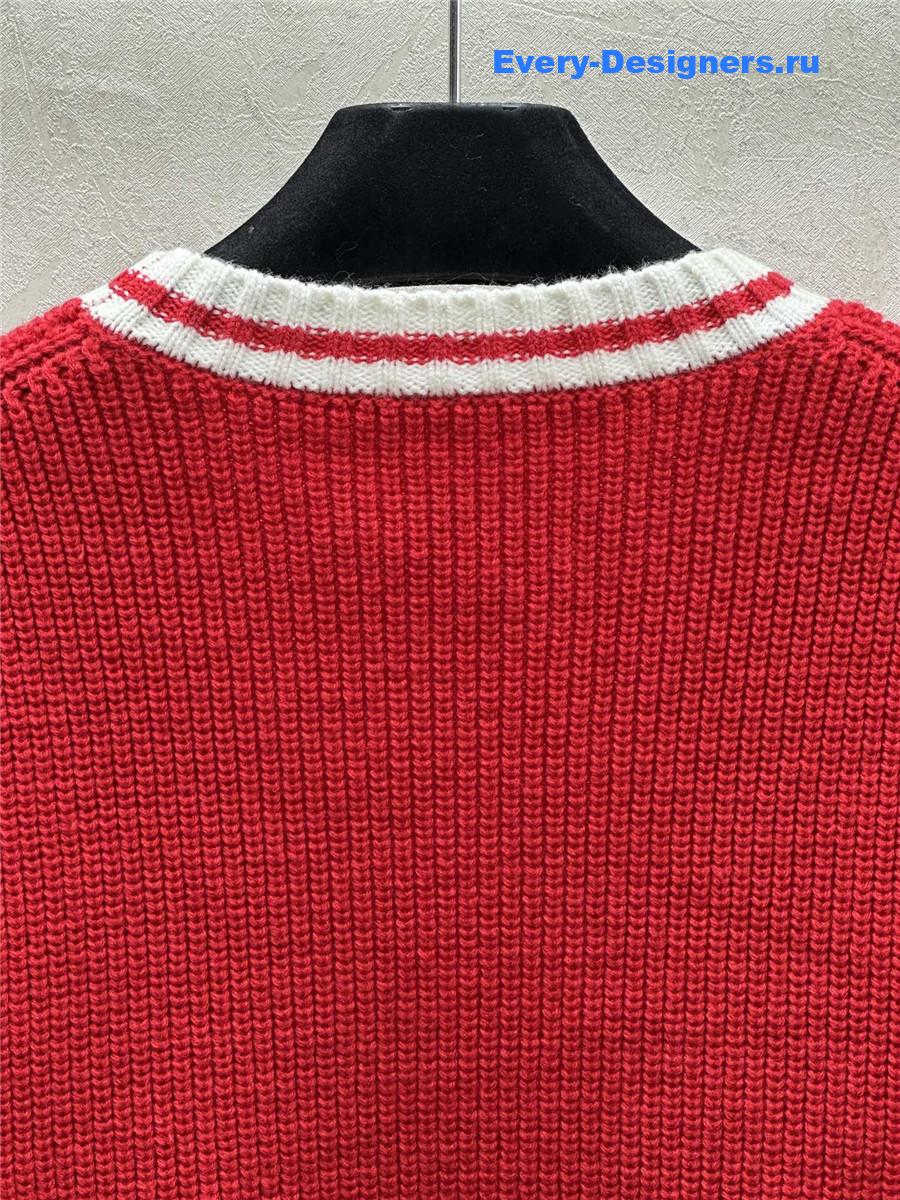 M1um1u v-neck cardigan
