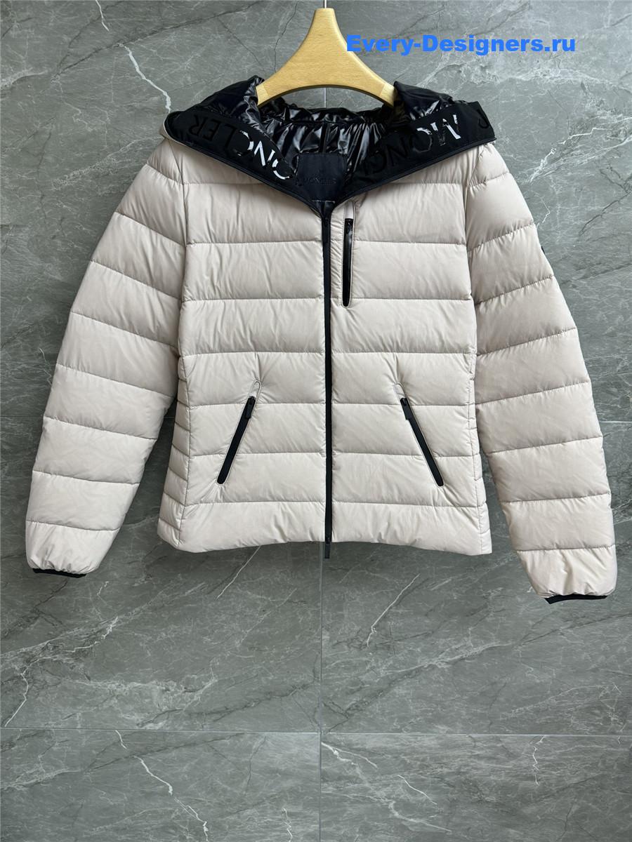 Moncler Black Label Slim Fit Down Jacket