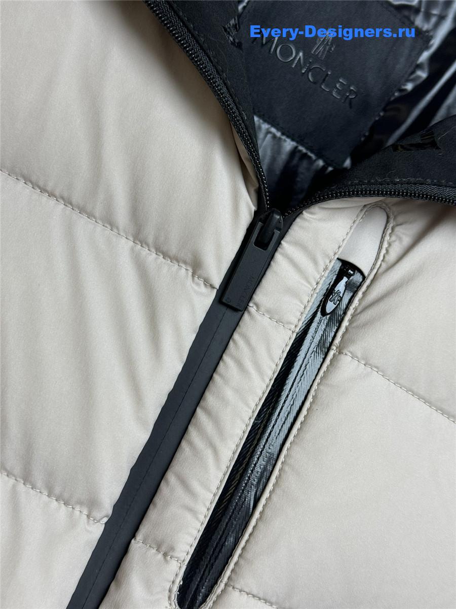 Moncler Black Label Slim Fit Down Jacket