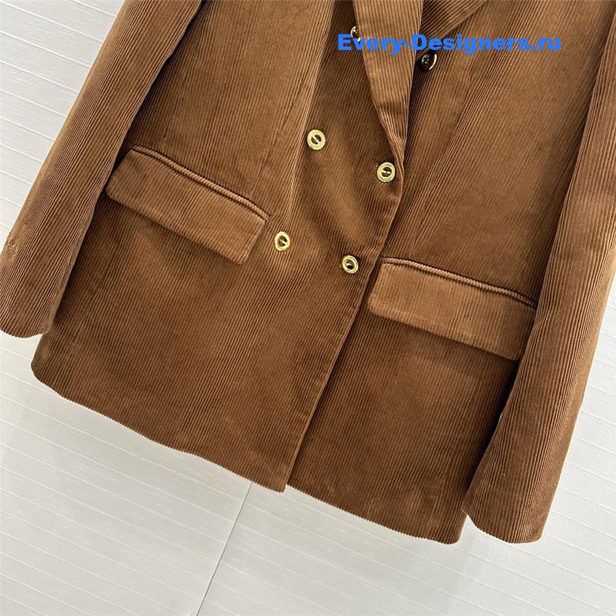 L0r0 P1ana double-breasted blazer