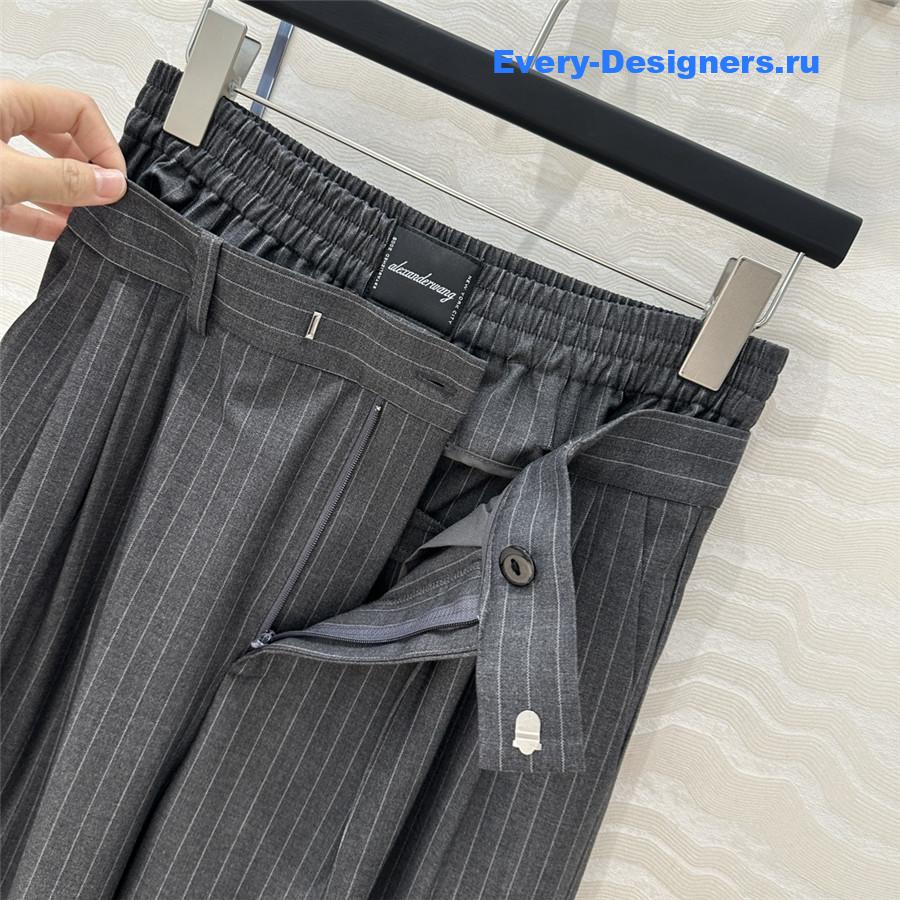 A1exa*der wang wide leg straight trousers