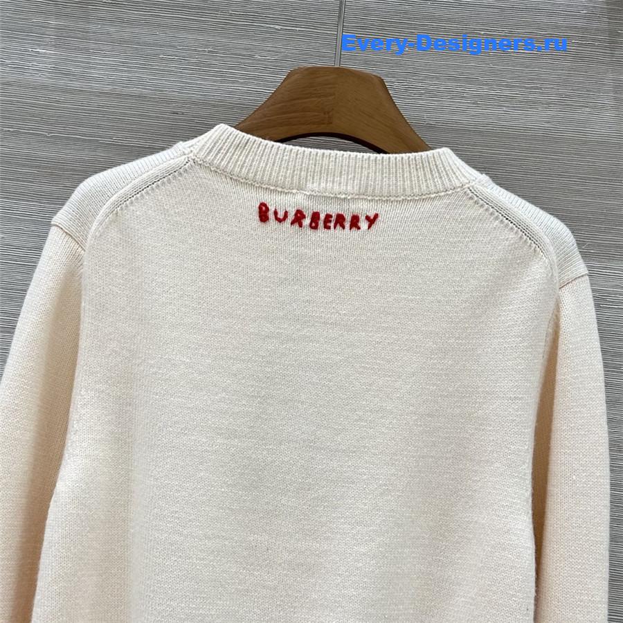 Bv*b*rry b snake wool sweater in natural