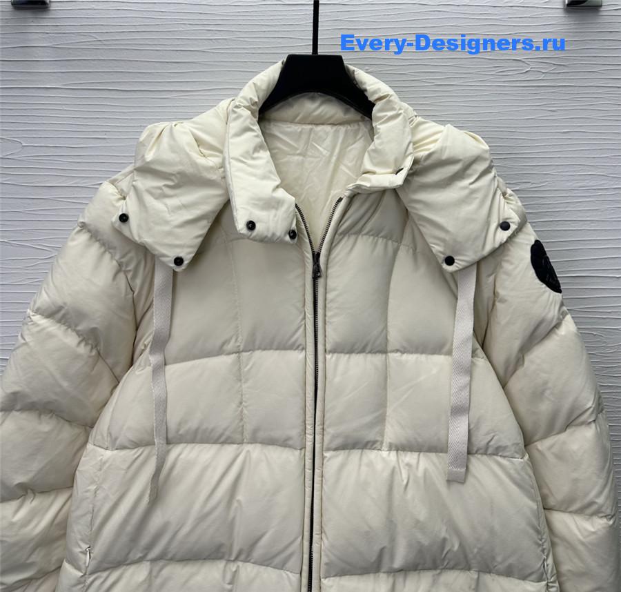 Moncler hooded goose down jacket