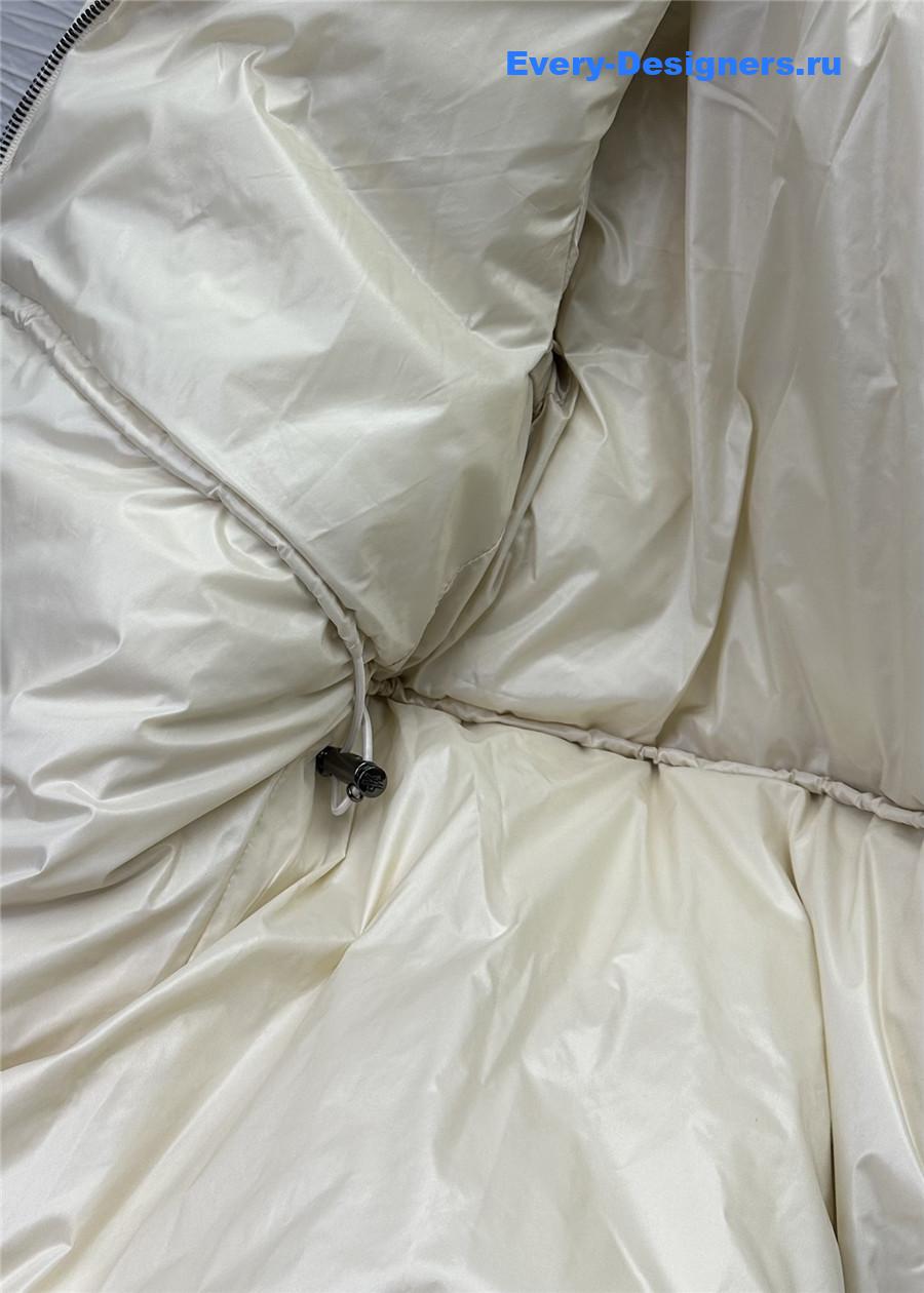 Moncler hooded goose down jacket