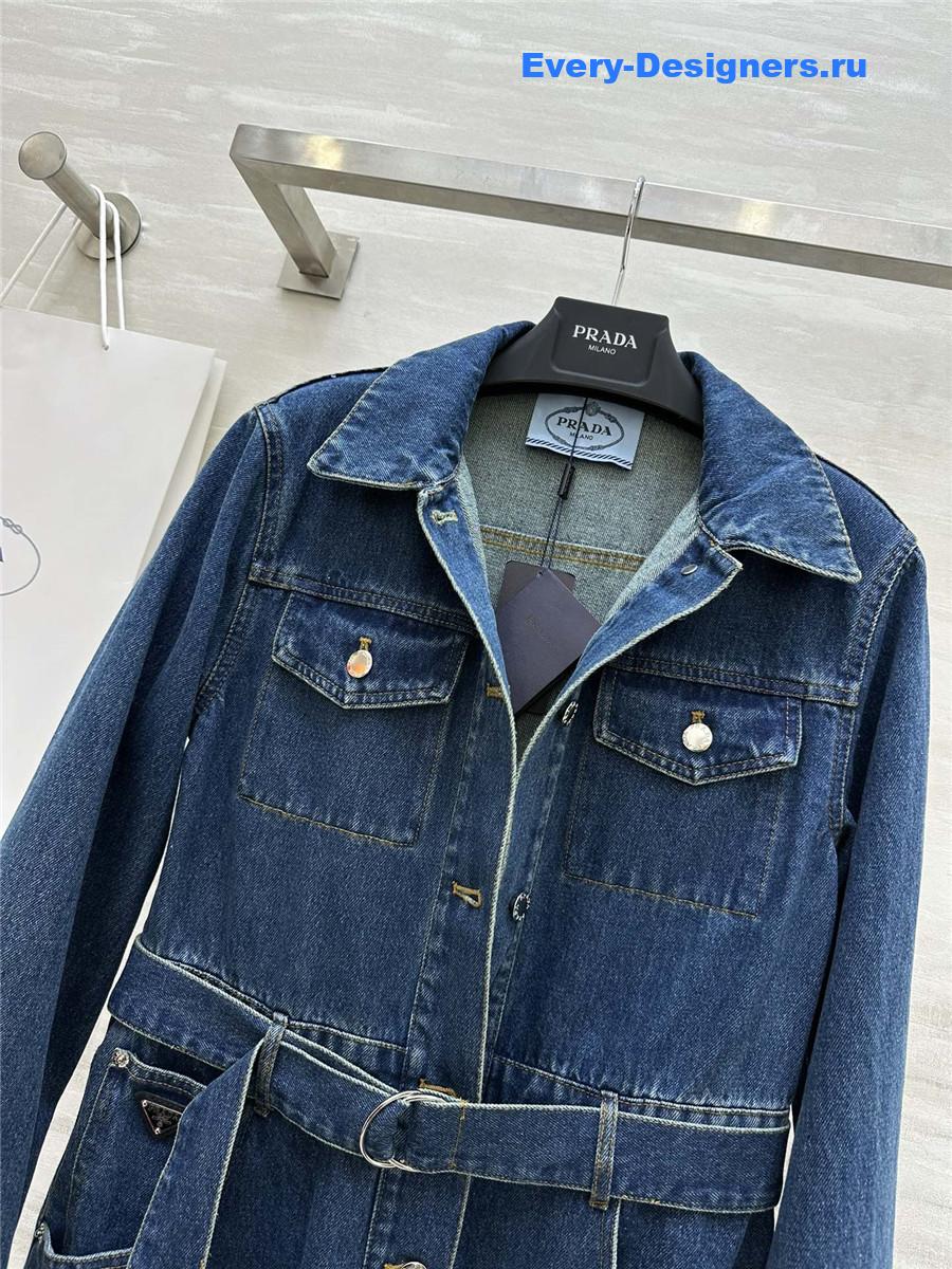 Pra*a workwear denim jumpsuit