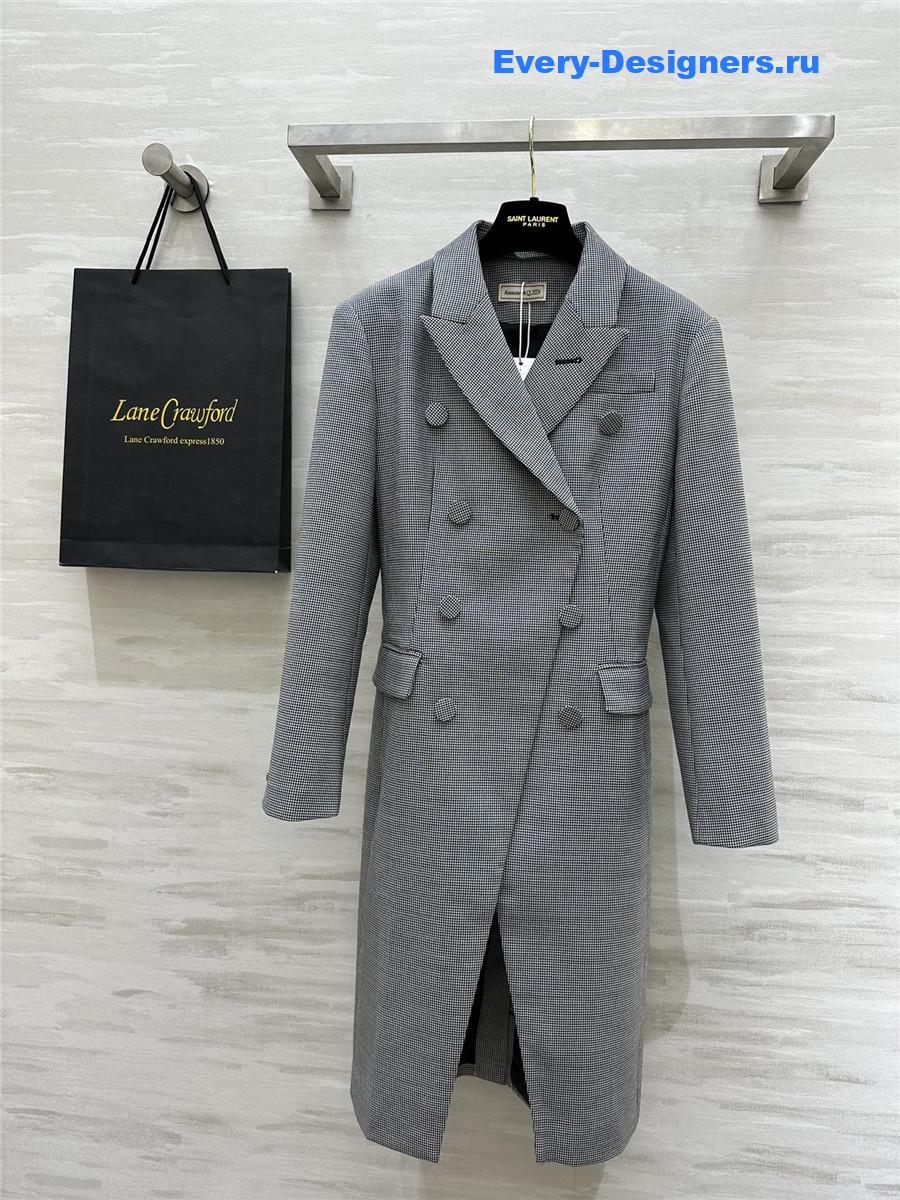 a1exa*der Mcqv*en mid-length suit jacket