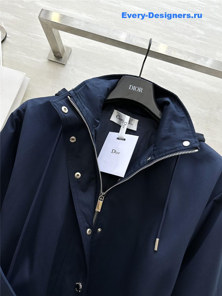 D10r hooded trench coat