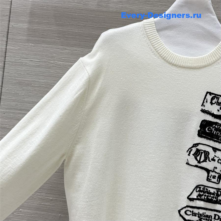 D10r archives labels wool sweater white