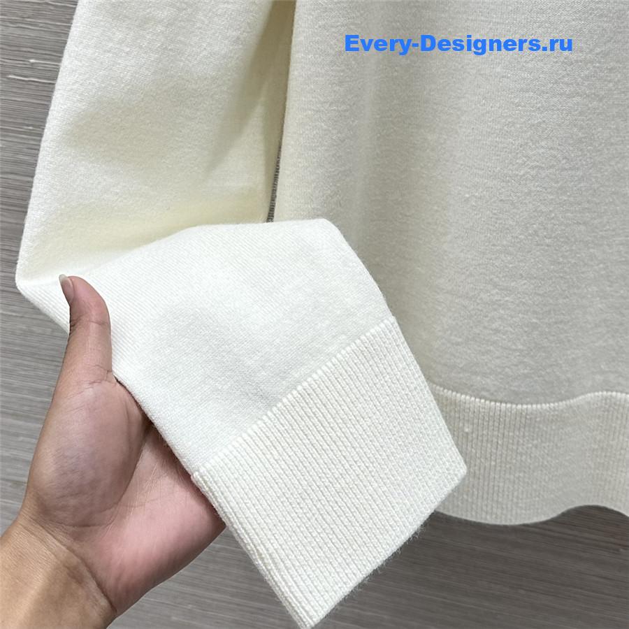 D10r archives labels wool sweater white