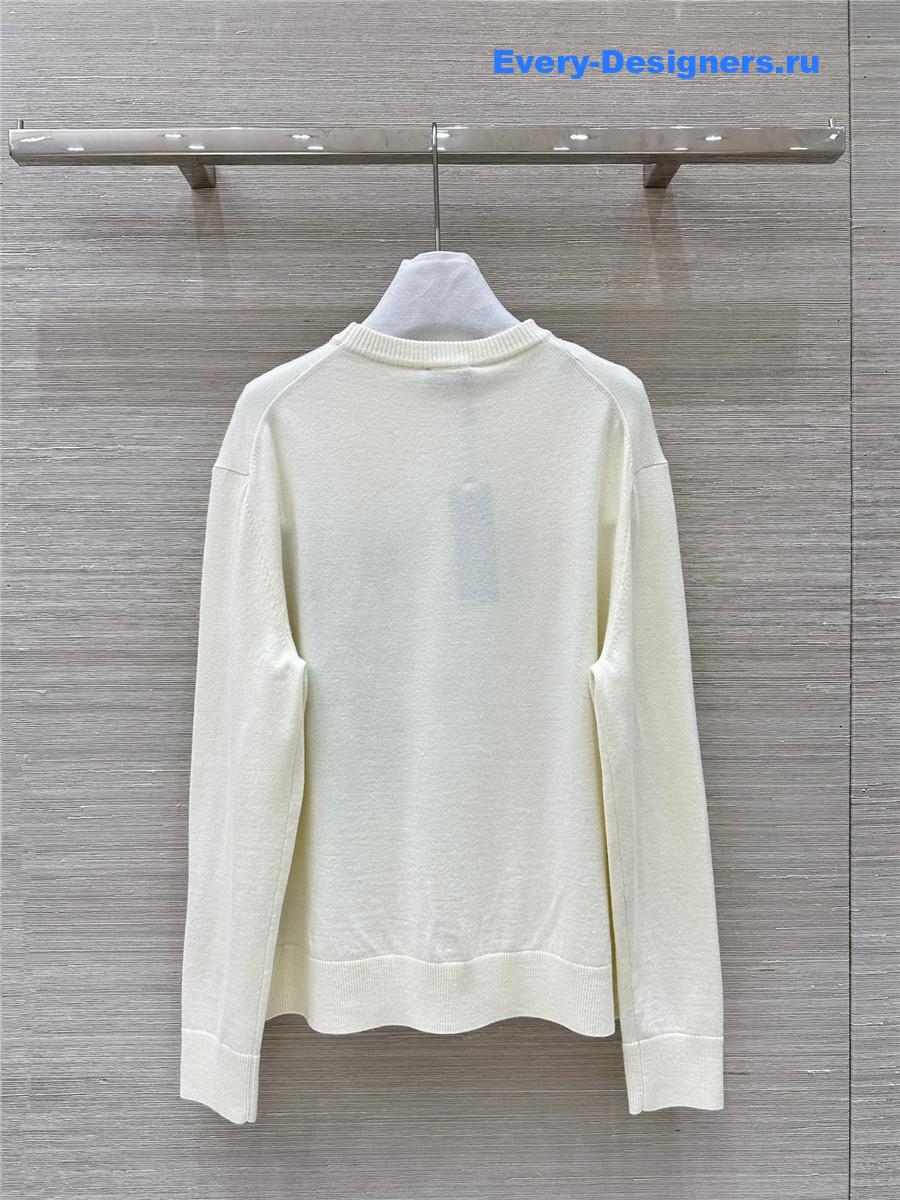 D10r archives labels wool sweater white