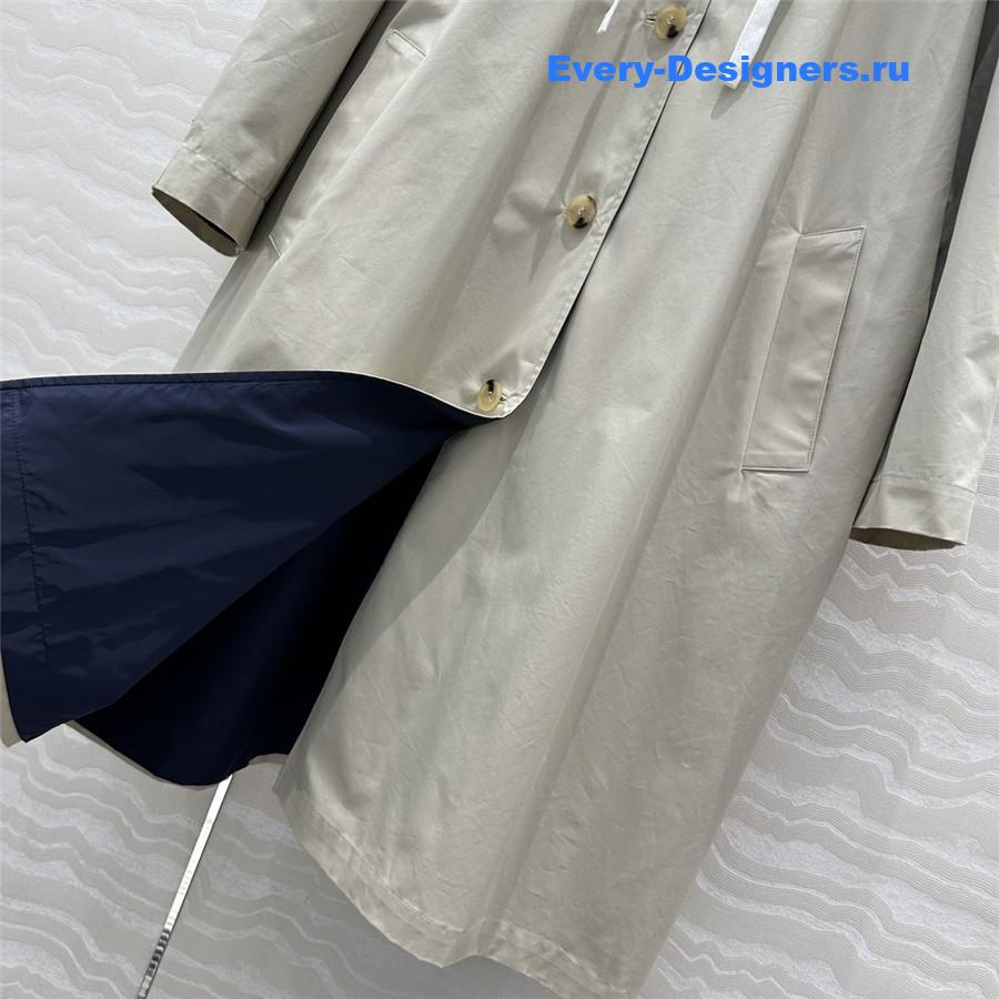 M1um1u jacket long windbreaker