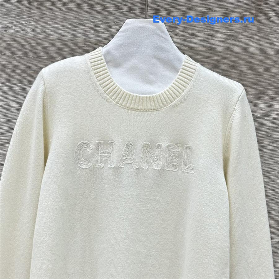 Ch**el cashmere top + pants set