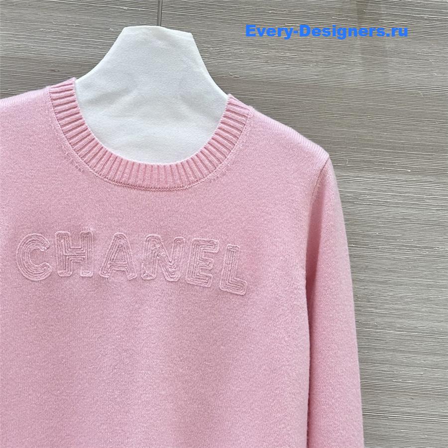 Ch**el cashmere top + pants set