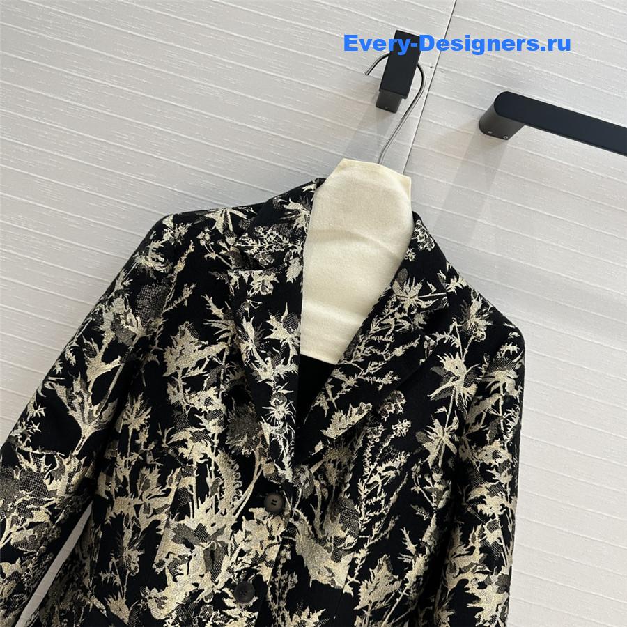 D10r floral suit jacket