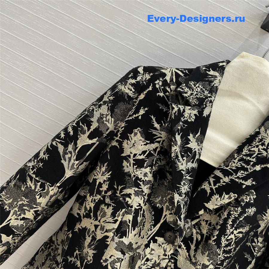 D10r floral suit jacket