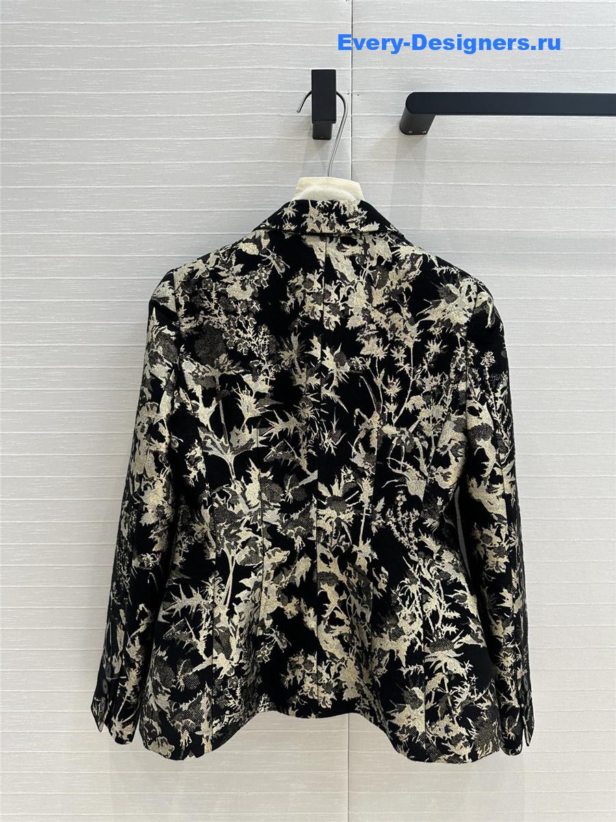 D10r floral suit jacket