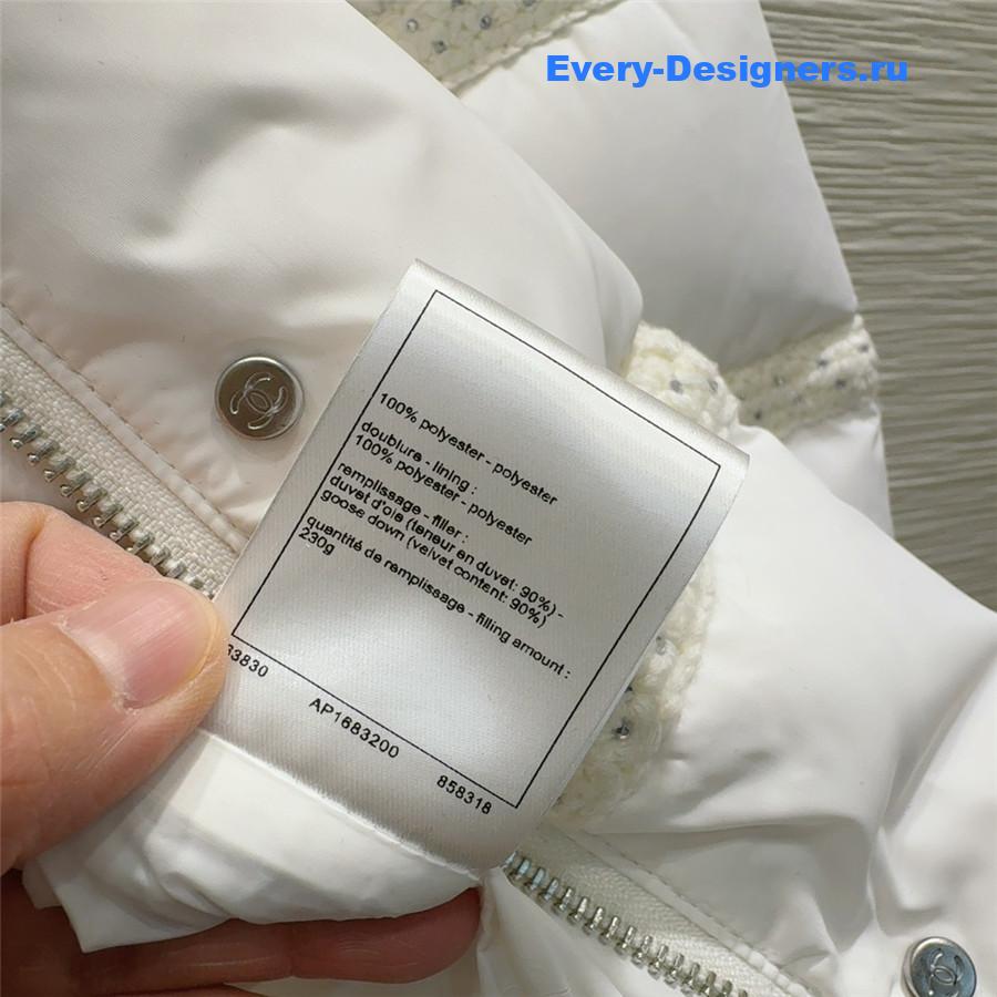 Ch**el new down jacket