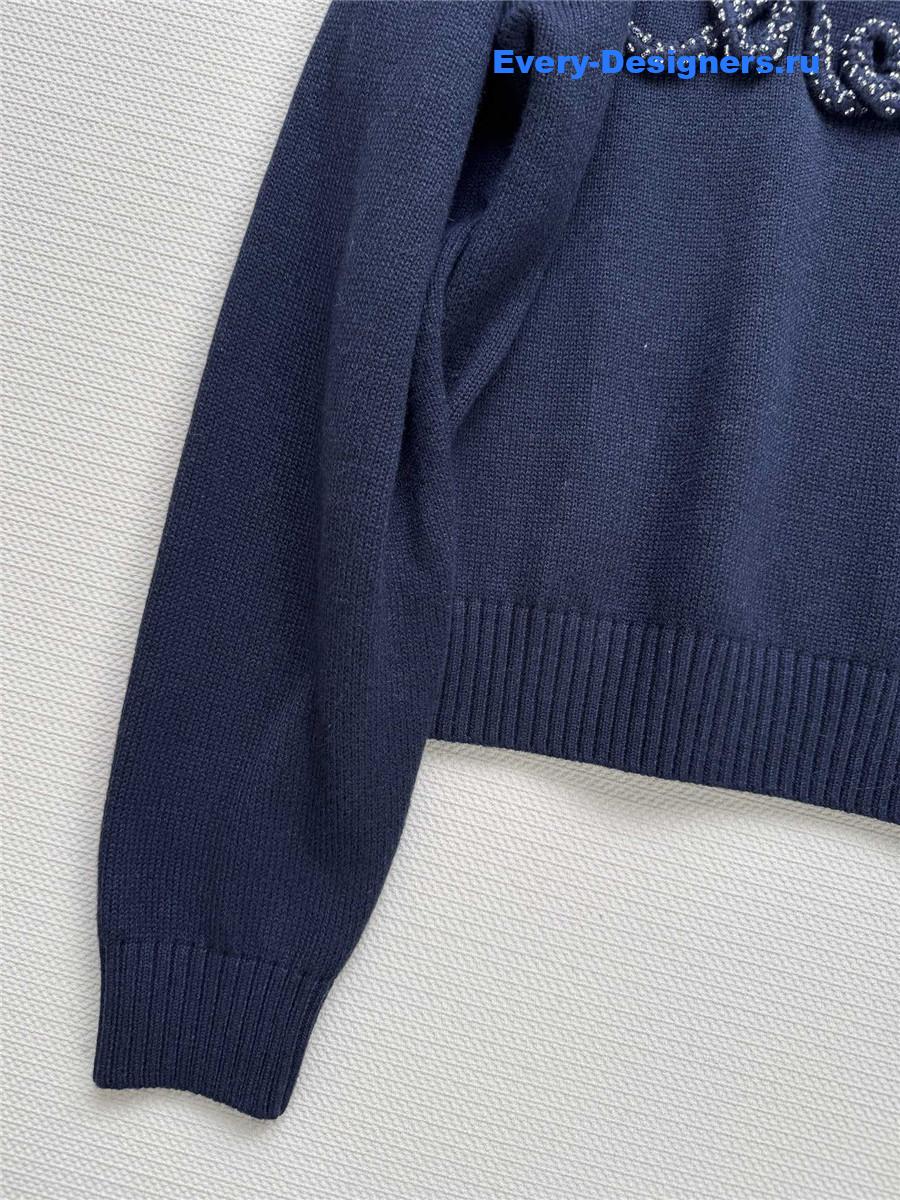 Ch**el logo cardigan