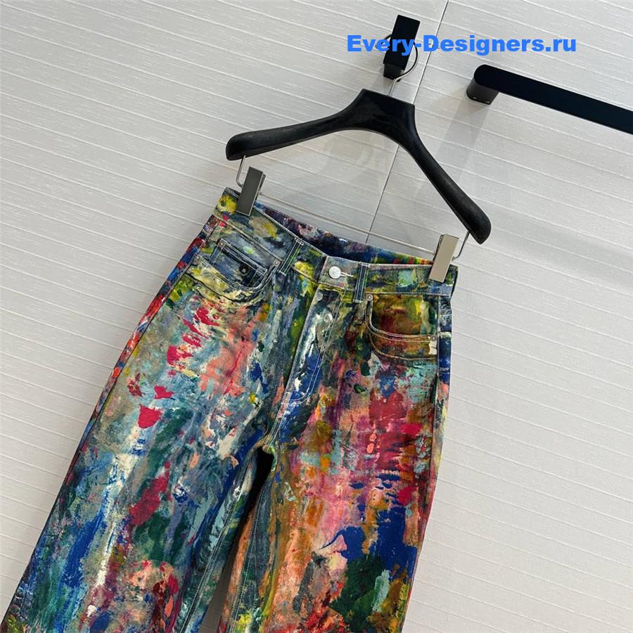 Acne studios mid-rise straight-leg trousers