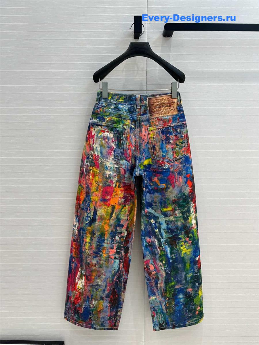 Acne studios mid-rise straight-leg trousers