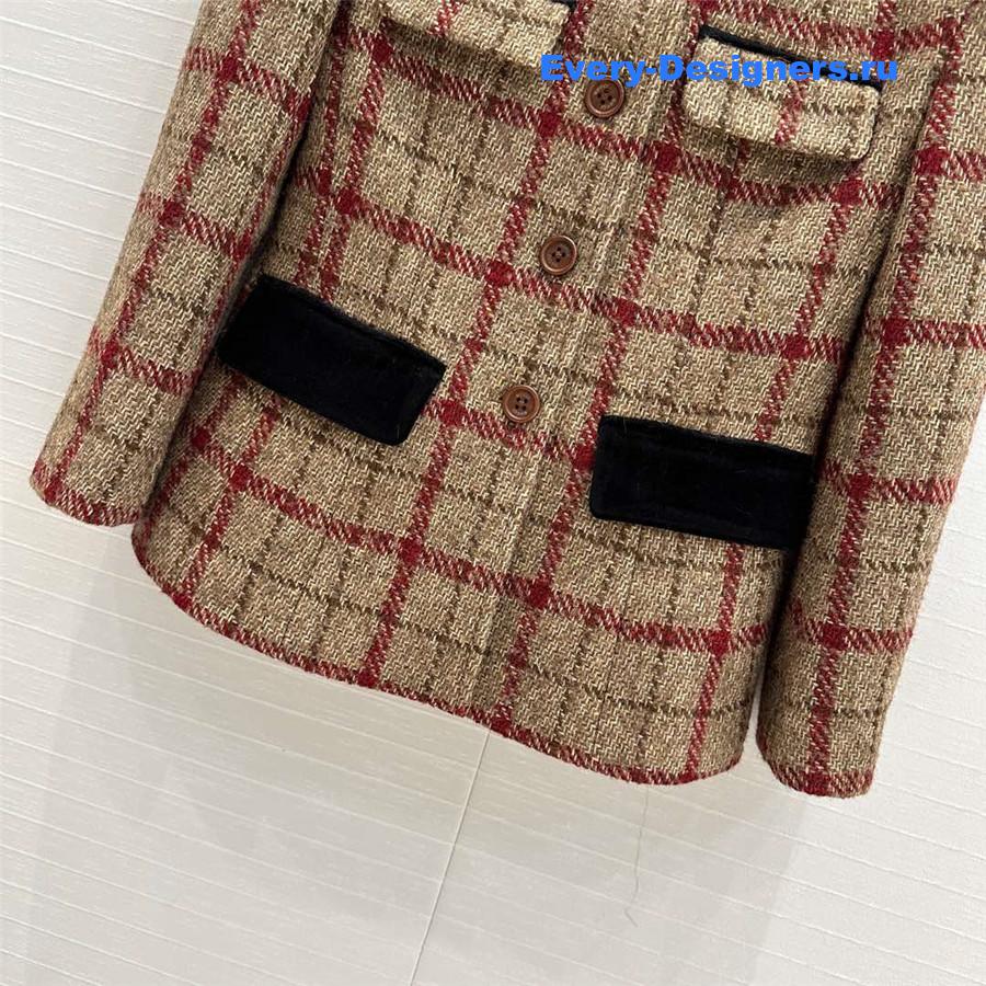 Gvc*1 stand collar equestrian jacket