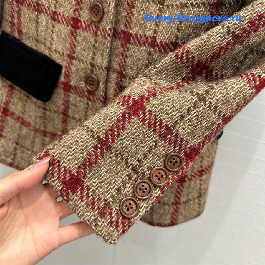 Gvc*1 stand collar equestrian jacket