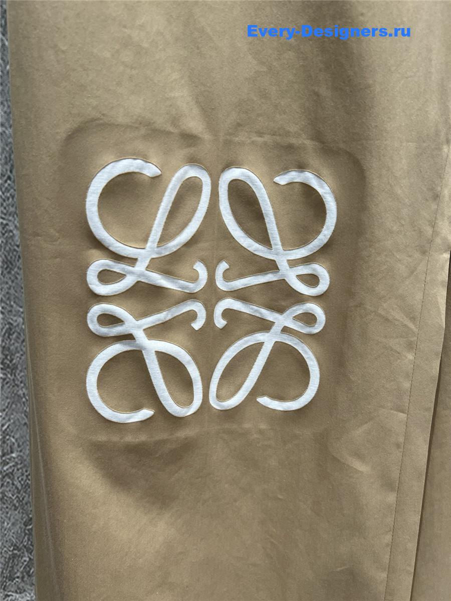 L0ew* khaki casual pants