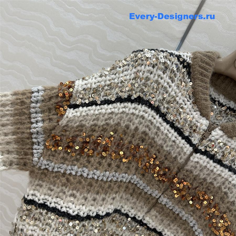 BC cashmere crochet sweater