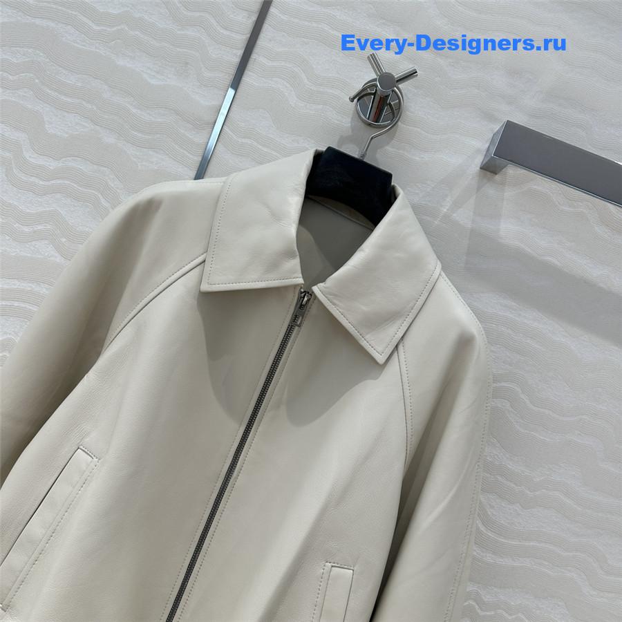 L0ew* leather jacket