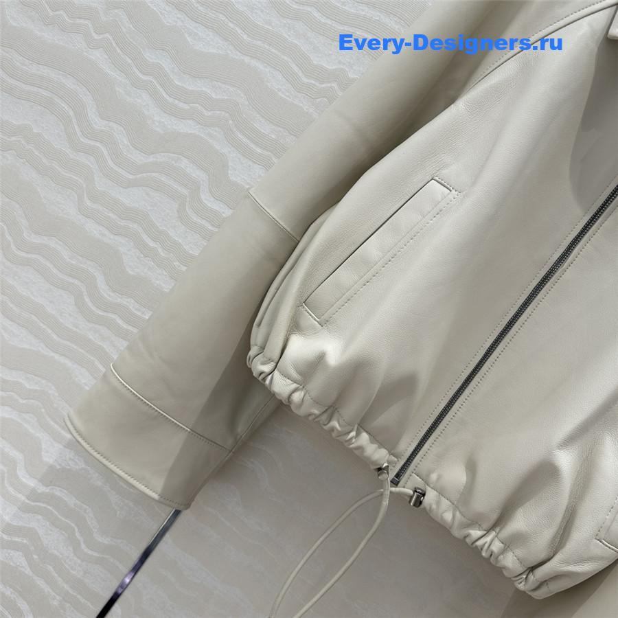 L0ew* leather jacket